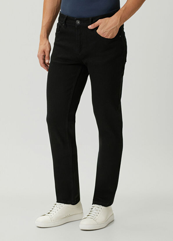 Beymen Club Slim Fit Siyah Jean Pantolon - 2