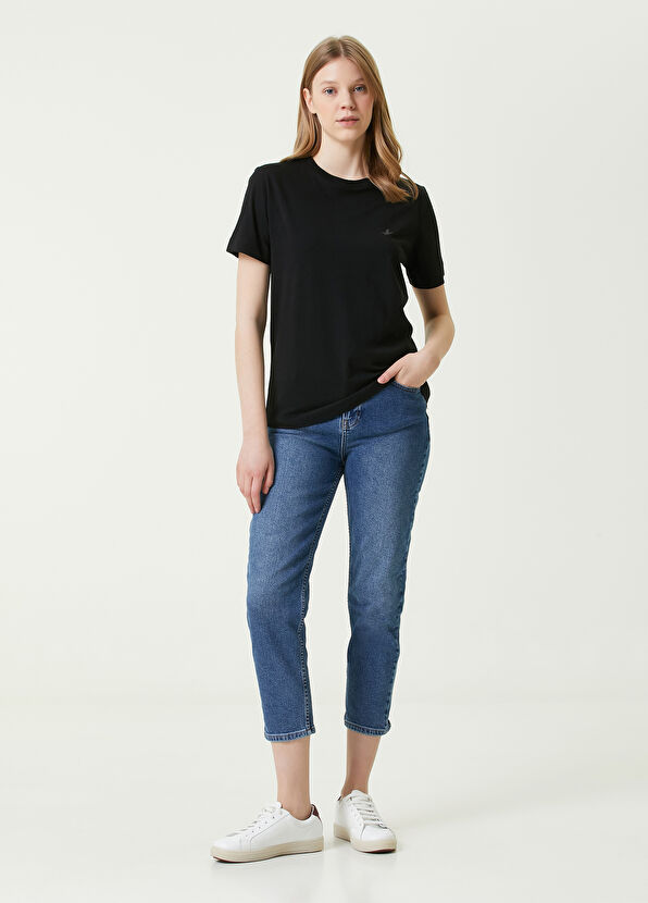 Beymen Club Siyah Logolu T-shirt - 2