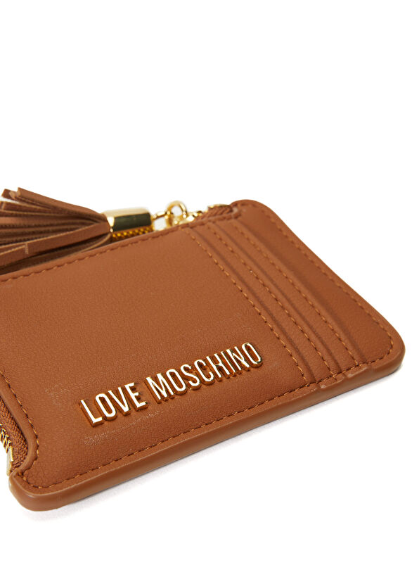 Love Moschino Taba Kadın Cüzdan - 4