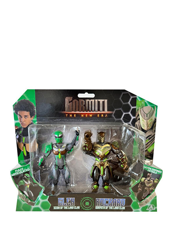 Gormiti  Glen and Rockard Duo Character Figure Toy GRV19300 - 2