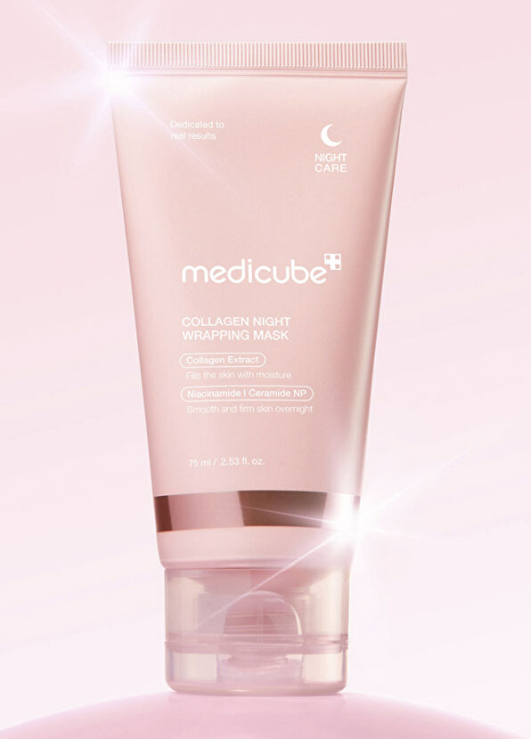 Medicube Collagen Night Wrapping Mask Besleyici ve Elastikiyet Koruyucu Kolajenli Soyulabilir Uyku Maskesi 75 ml - 2