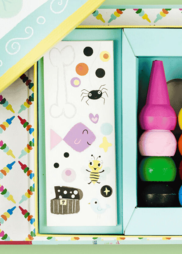 Tiger Tribe Animals Coloring Set - 3