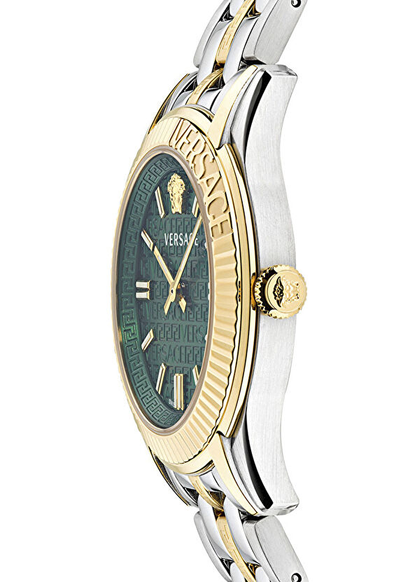 VRSCVE6C00423 Altın Rengi Metalik Gri Kadın Kol Saati - Görsel 3