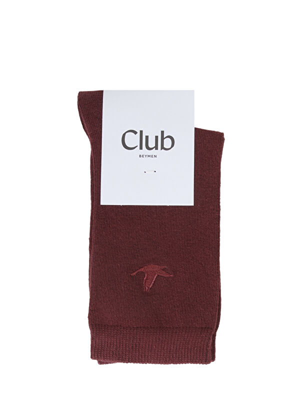 Beymen Club Burgundy Women's Socks - 1