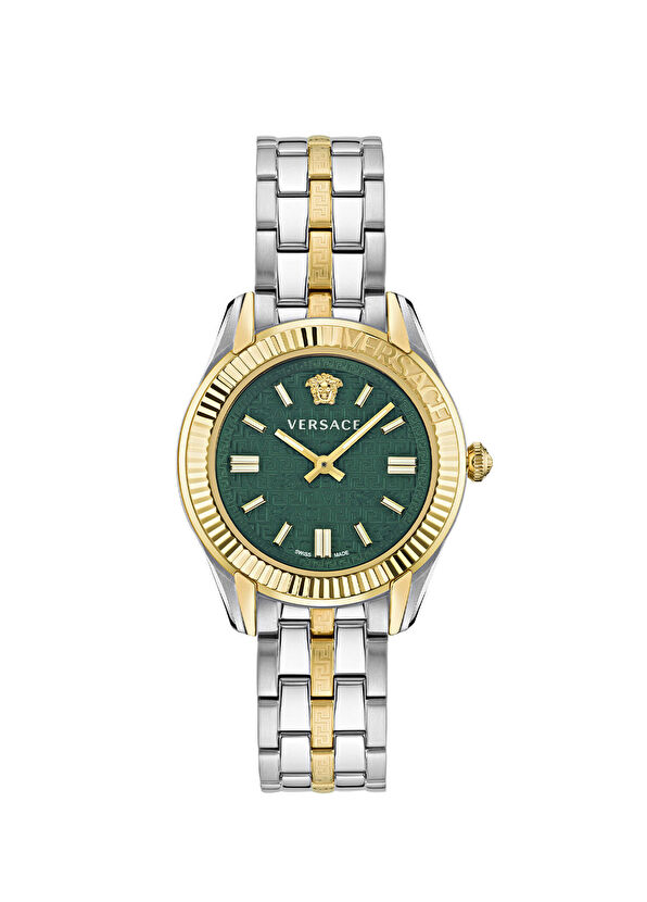 VRSCVE6C00423 Altın Rengi Metalik Gri Kadın Kol Saati - Görsel 2