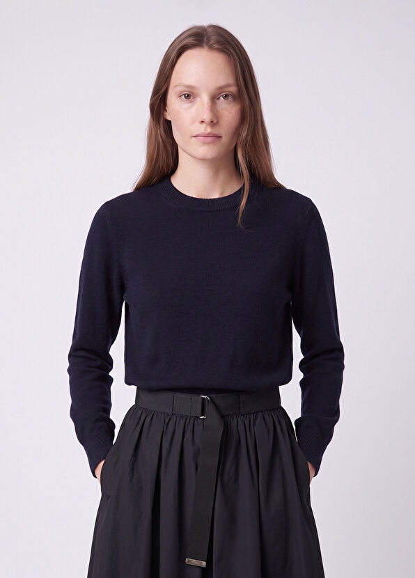 Beymen Club Navy Blue Cashmere Sweater - 3
