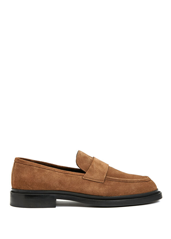 Beymen Club Taba Erkek Süet Loafer - 1