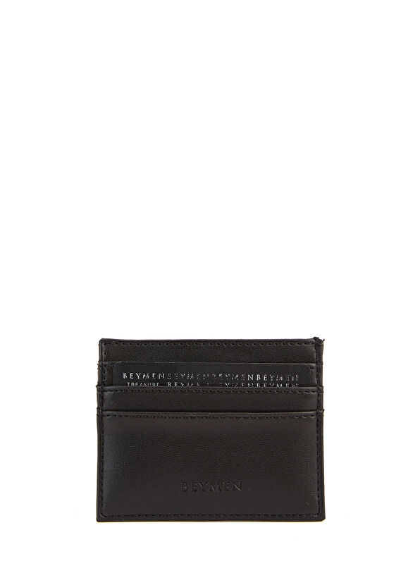 Beymen Hediye Siyah Kadın Suni Deri Kartlık - 2