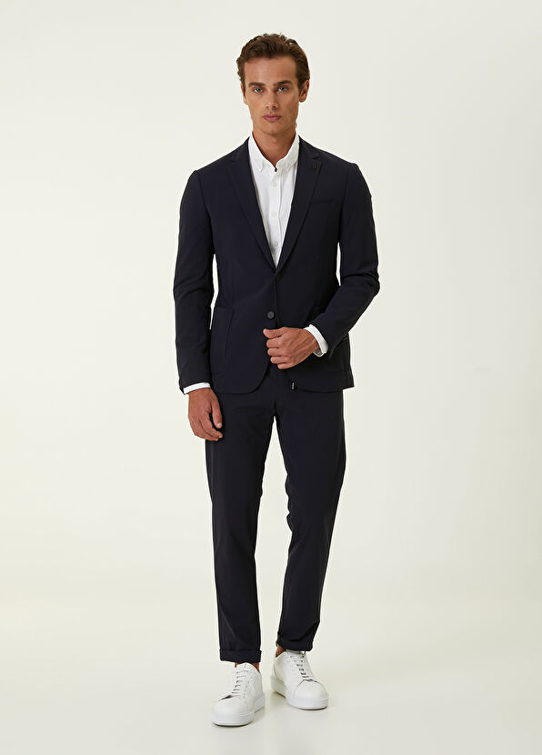 Beymen Club Drop 6 Lacivert Teknik Takım Elbise - 1