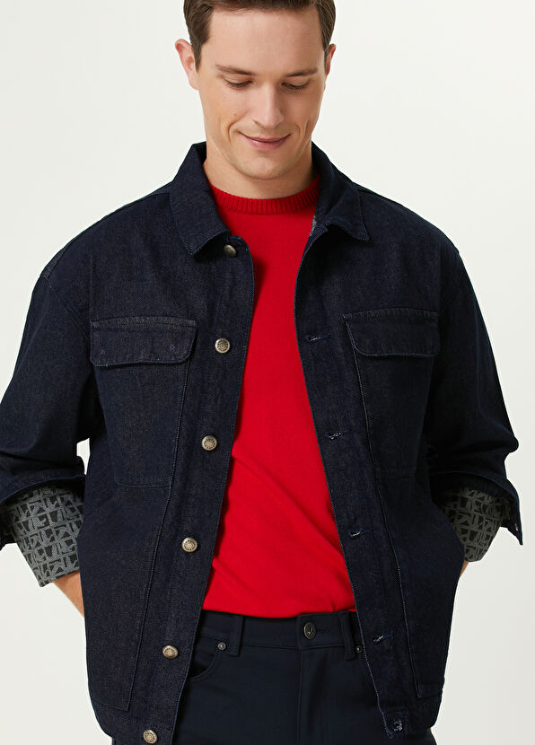 Beymen Club Lacivert Denim Ceket - 2