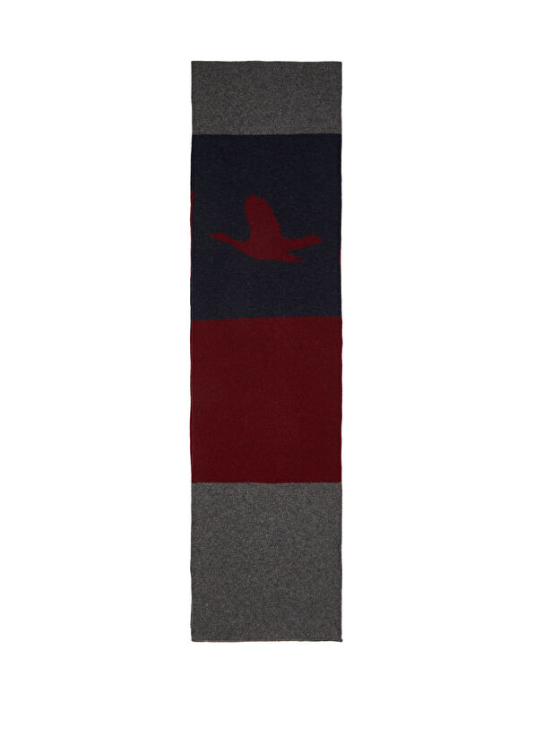 Beymen Club Navy Blue Mens Wool Scarf - 2