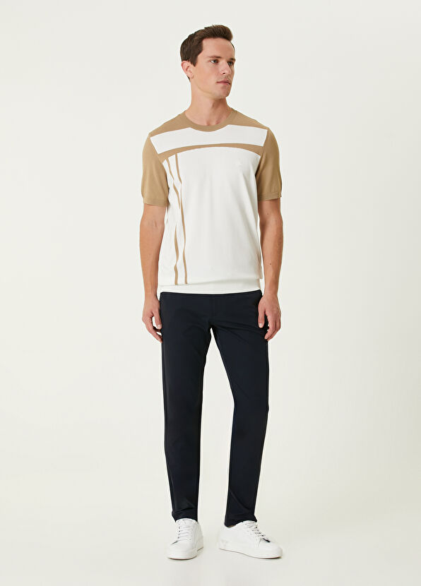 Beymen Club Deve Tüyü Jakarlı Kısa Kollu Kazak - 3