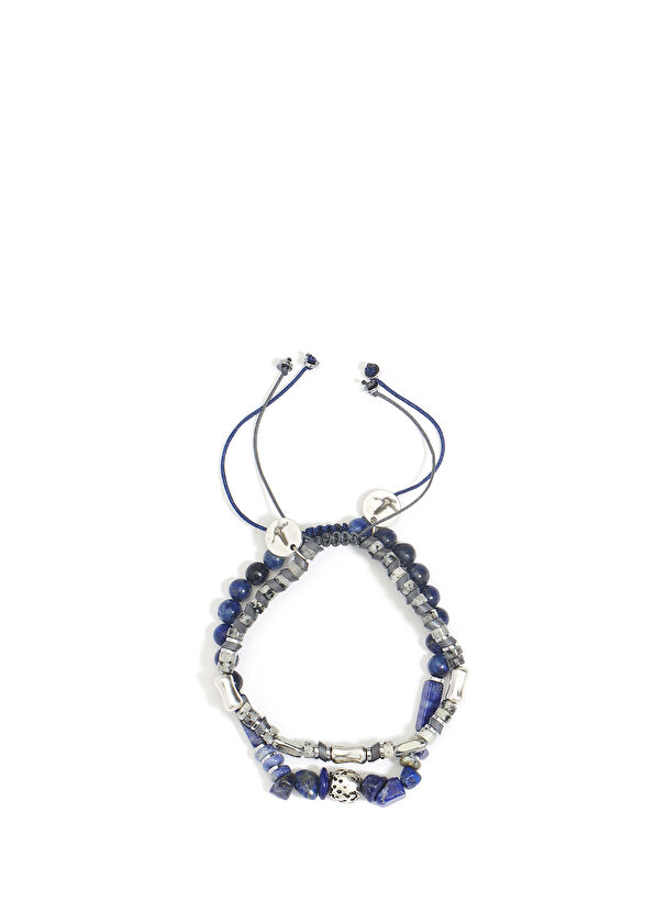 Beymen Club Blue 2-Stone Men's Bracelet - 2