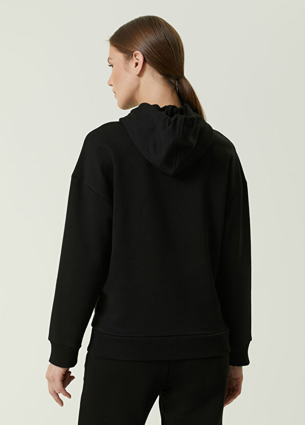Beymen Club Black Hooded Sweatshirt - 4
