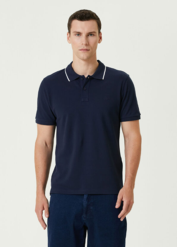Beymen Club Slim Fit Lacivert Polo Yaka T-shirt - 1