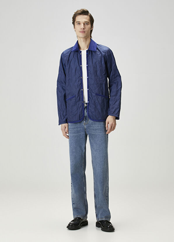 Lavenham Blue Quilted Coat - 2