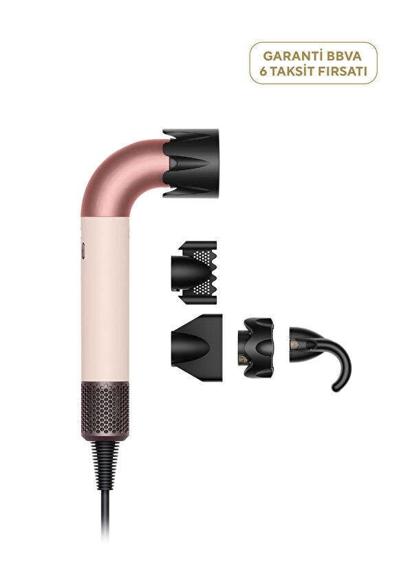 Dyson Supersonic r™ Saç Kurutma Makinesi Düz+Dalgalı (Ceramic Pink) - 1