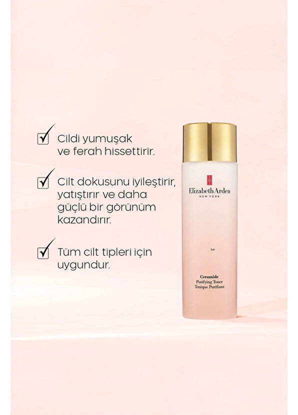 Elizabeth Arden Ceramide Purifying Toner Arındırıcı Nemlendirici Cilt Toniği 200 ml - 2