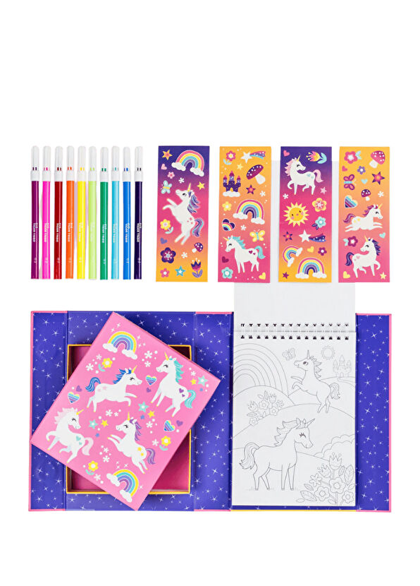Tiger Tribe Unicorn Magic Coloring Set - 1