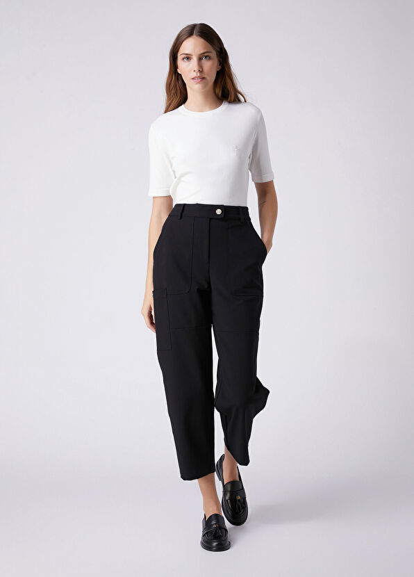 Beymen Club Black Cargo Pockets Pants - 2