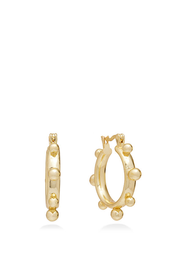 Beymen Club Gold Toplu Kadın Halka Küpe - 1