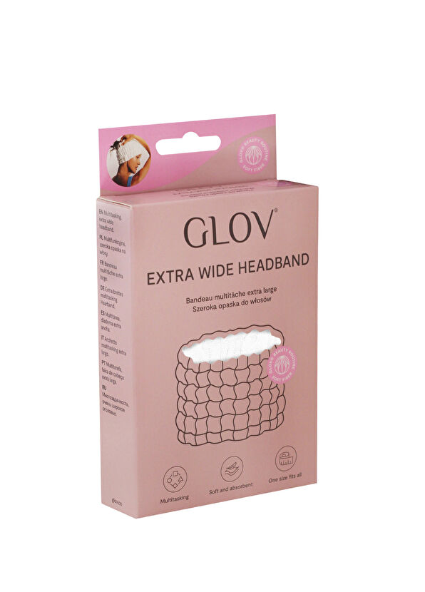 Glov Multitasking Extra Wide Headband White - 4
