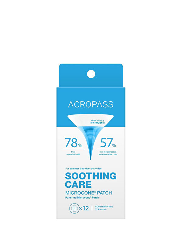 ACROPASS Soothing Care Microcone Patch 12’li Yatıştırıcı ve Önleyici Mikro İğneli Bant  - 1