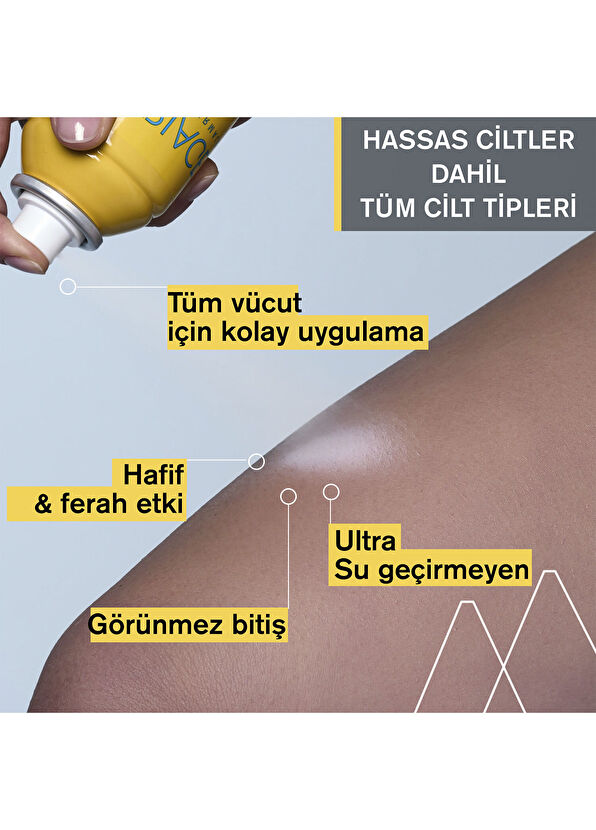 Uriage Bariesun SPF50+ Yüz ve Vücut için Yüksek Koruma Faktörlü Yüz ve Vücut Misti 200 ml - 3