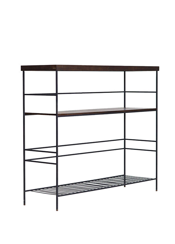 Ananas Edge Serisi Dark Masif Meşe Yüksek Dresuar - 1