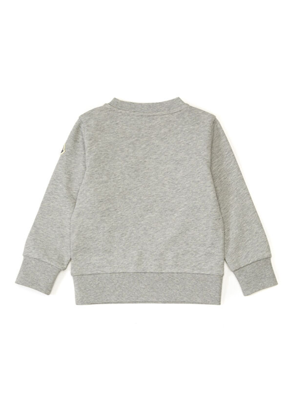 Moncler Gri Erkek Çocuk Sweatshirt - 2
