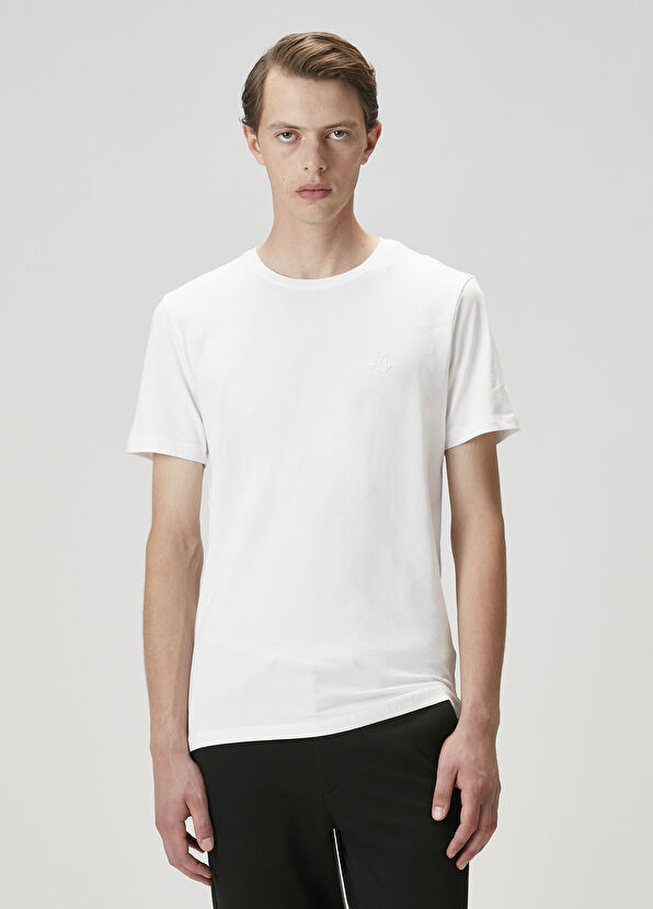 Beymen Club White Basic T-Shirt - 2