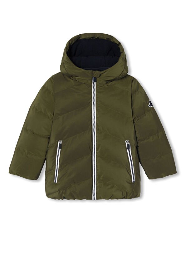Jacadi Paris Haki Kapüşonlu Erkek Çocuk Şişme Mont - 1
