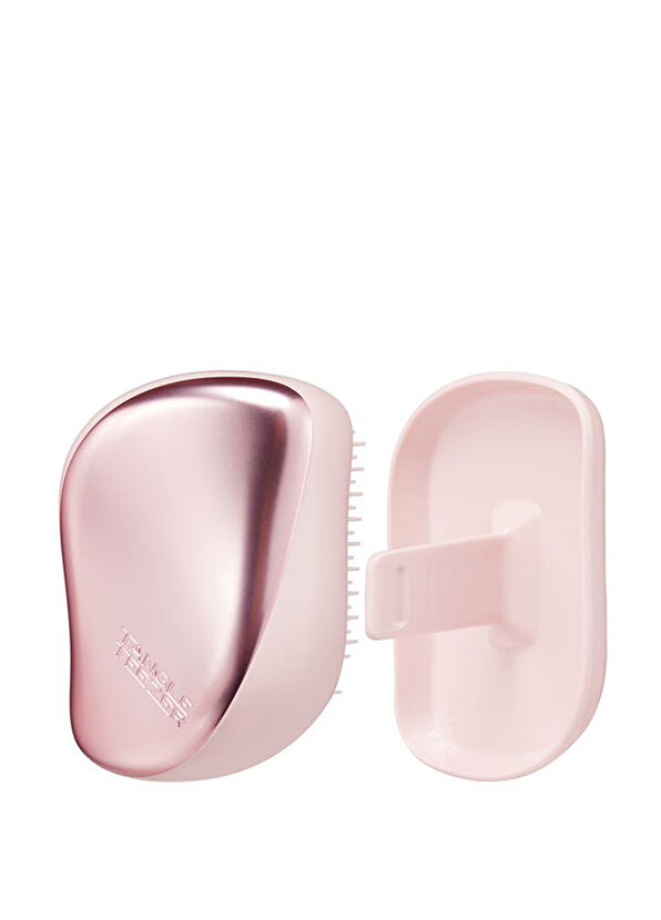 Tangle Teezer  Compact Styler Matte Chrome Pembe Saç Fırçası - 3