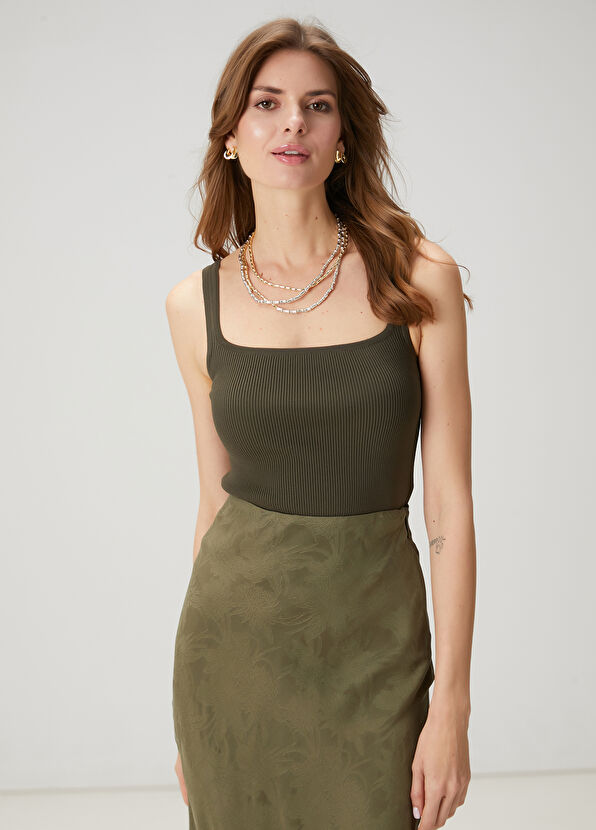 Beymen Club Haki Kare Yaka Atlet - 3