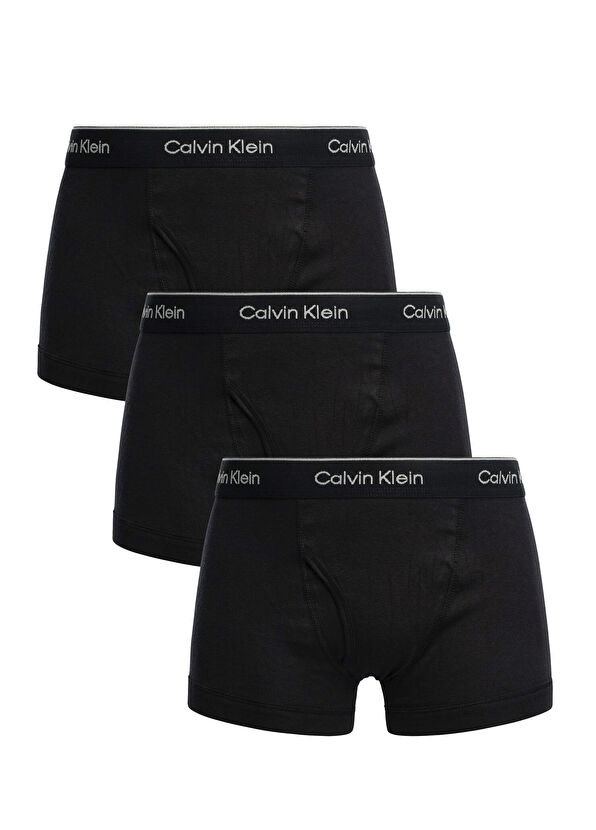 Çok Renkli Logo Bantlı 3lü Boxer Seti - Görsel 2