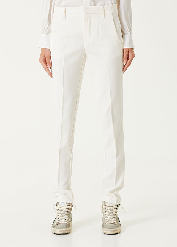 Zadig&Voltaire Prune Ekru Pantolon - 2