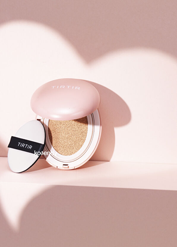 Tırtır Mask Fit All Cover Cushion 21C COOL IVORY Uzun Süre Kalıcı Kusursuz Kapatıcı Mat Bitişli Cushion Fondöten 18 gr - 4