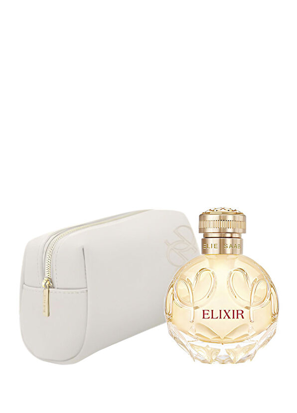 Elie Saab Elixir EDP 100 ml Perfume + Makeup Bag Women's Perfume Set - 1