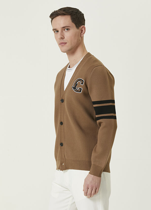 Beymen Club Deve Tüyü Logo Detaylı Triko Hırka - 4