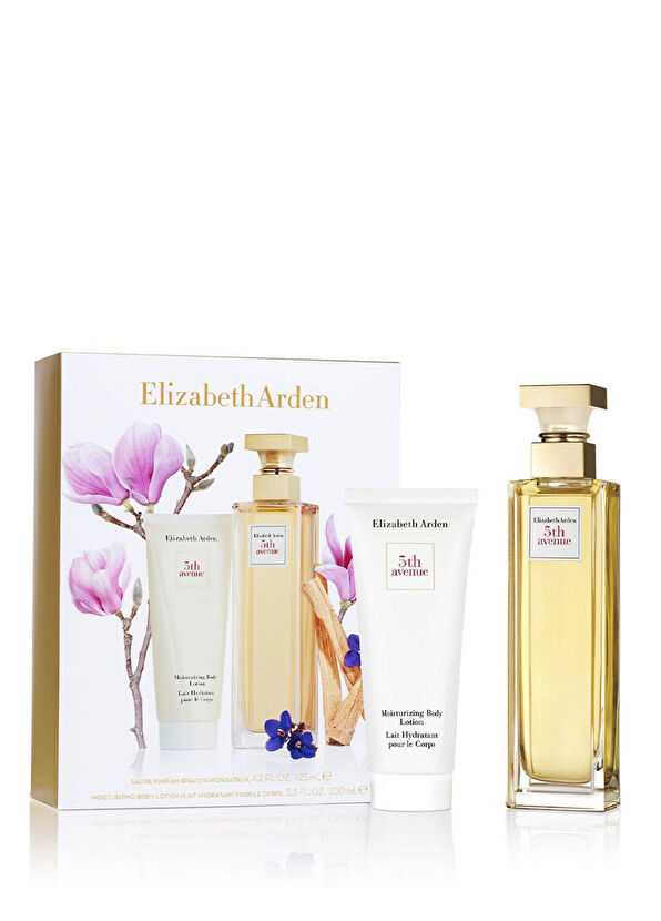 Elizabeth Arden 5th Avenue EDP Spray 125 ml + Moisturizing Body Lotion 100 ml Kadın Parfüm Seti - 1