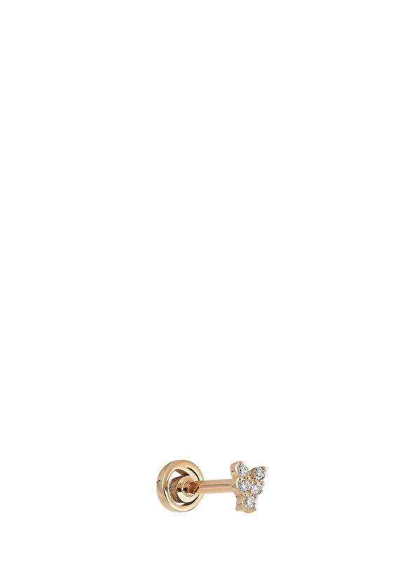 Bee Goddess Eros Arrow Diamond Woman Gold Piercing - 2