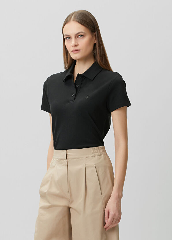 Beymen Club Siyah Pike Polo T-shirt - 4