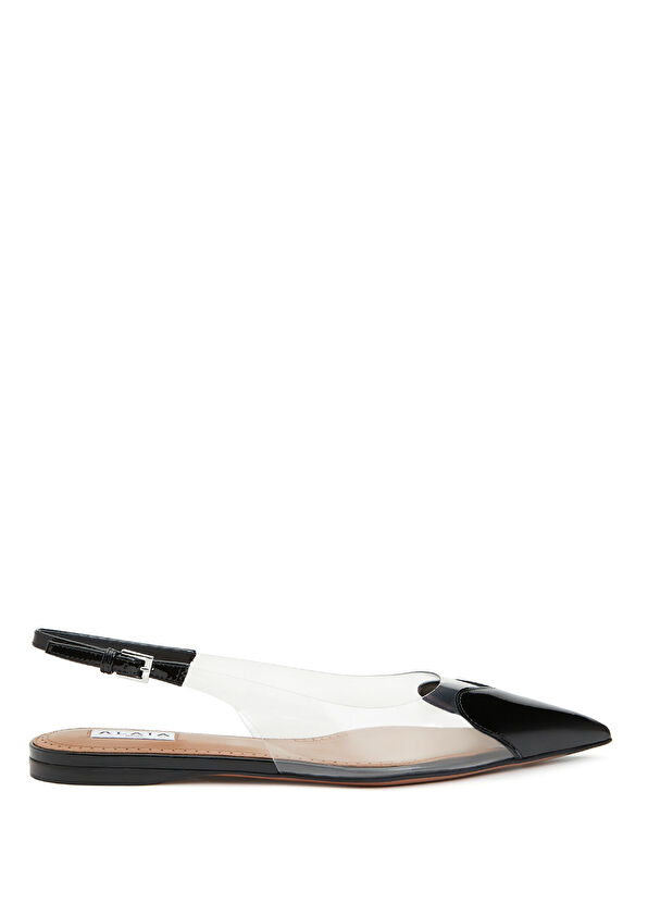 Alaïa Le Coeur Black Ballet Flats - 1
