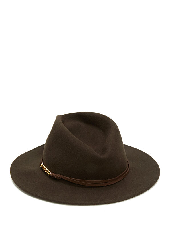 Beymen Club Brown Twisted Women's Wool Hat - 1