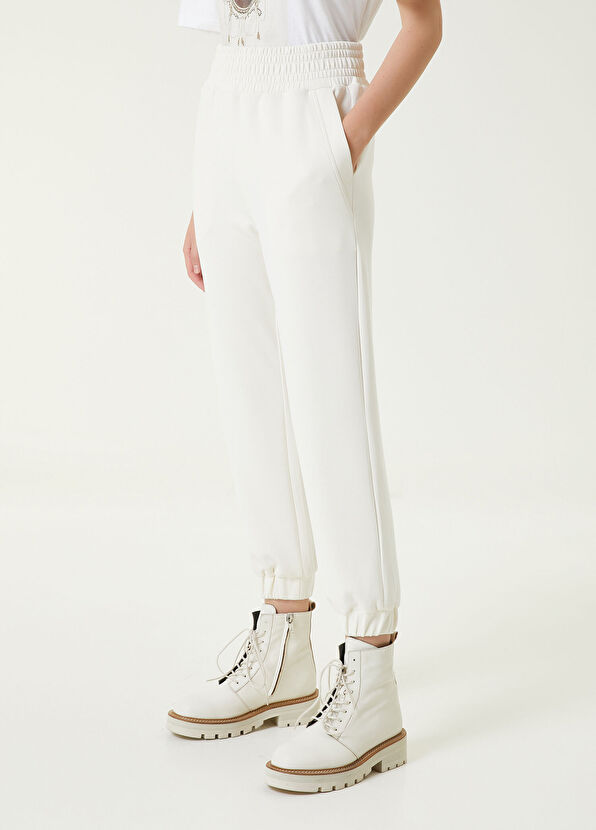 Beymen Club Beyaz Jogger Eşofman Altı - 2