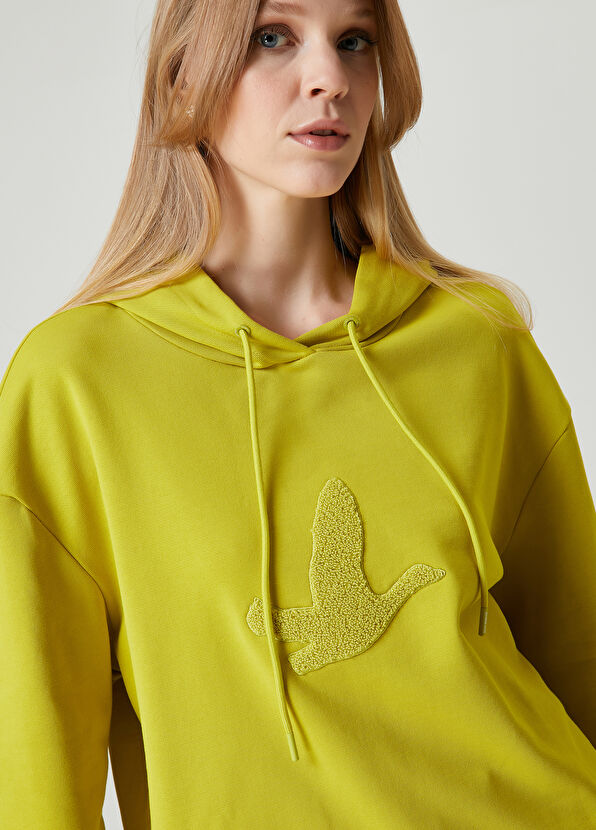 Beymen Club Açık Yeşil Kapüşonlu Sweatshirt - 2