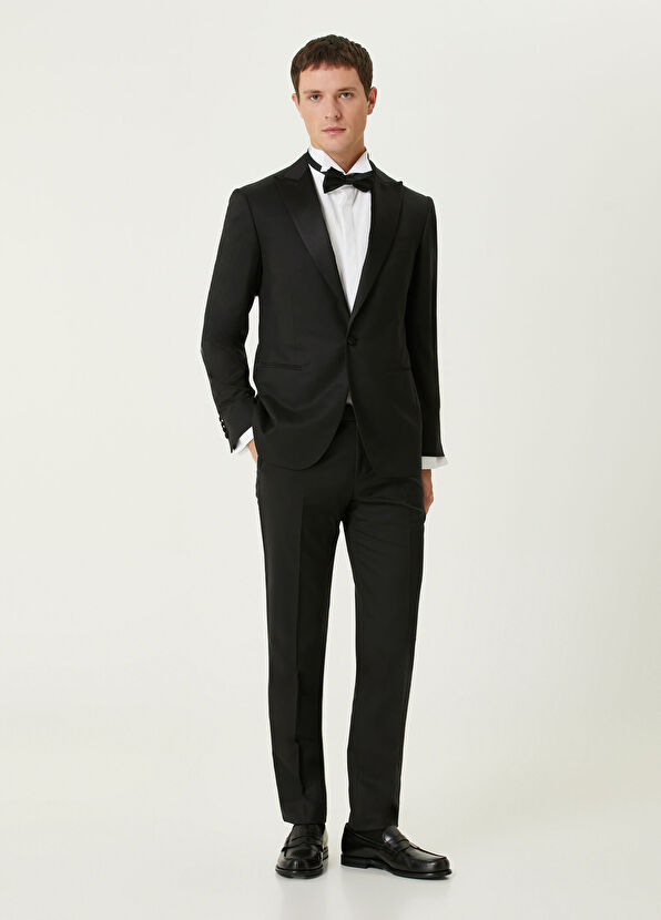 Pal Zileri Siyah Yün Smokin - 1