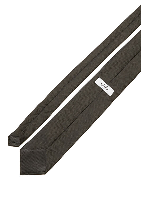 Beymen Club Siyah Balıksırtı Desenli Kravat - 2