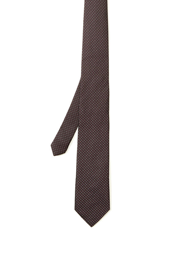 Beymen Club Bordo İpek Kravat - 1
