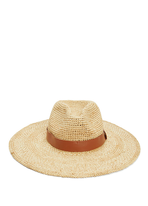 Beymen Club Beige Women's Straw Hat - 2